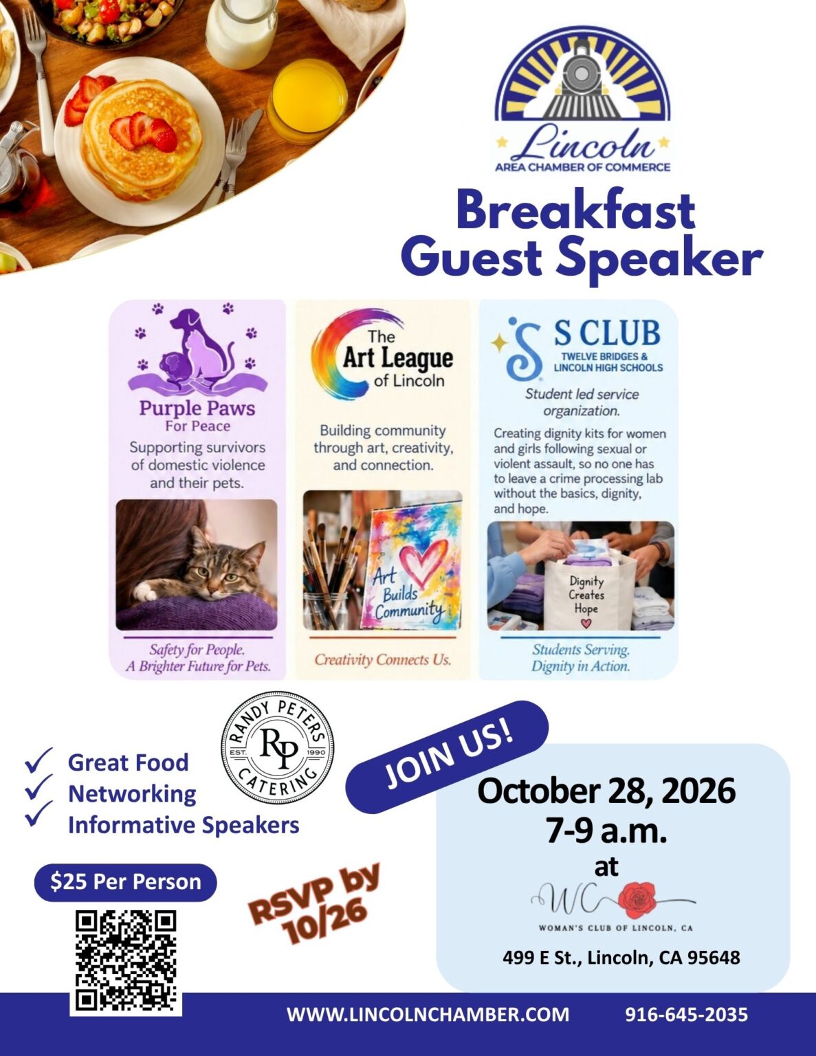 Lincoln Chamber Monthly Breakfast